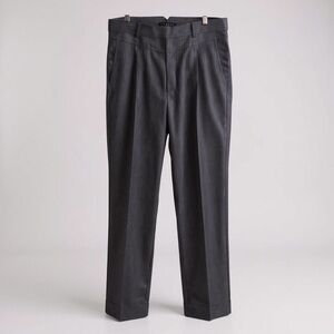 Theory Charcoal Pinstripe Wool Trousers EUC size 6